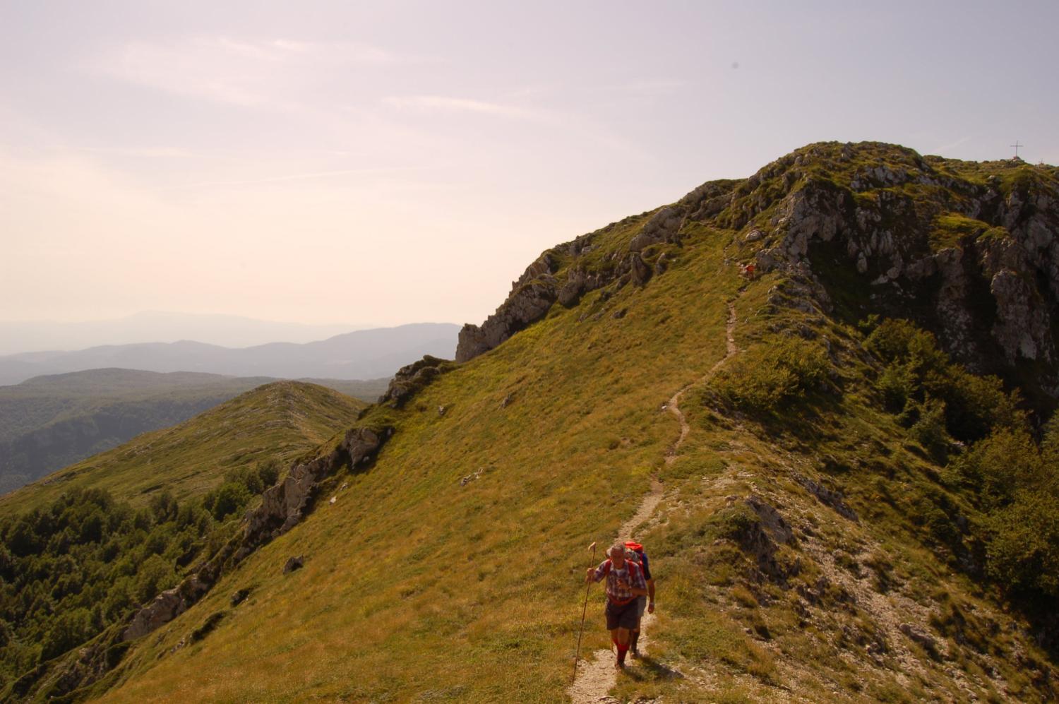 Le creste del monte Tarino (foto Arduino Fratarcangeli)