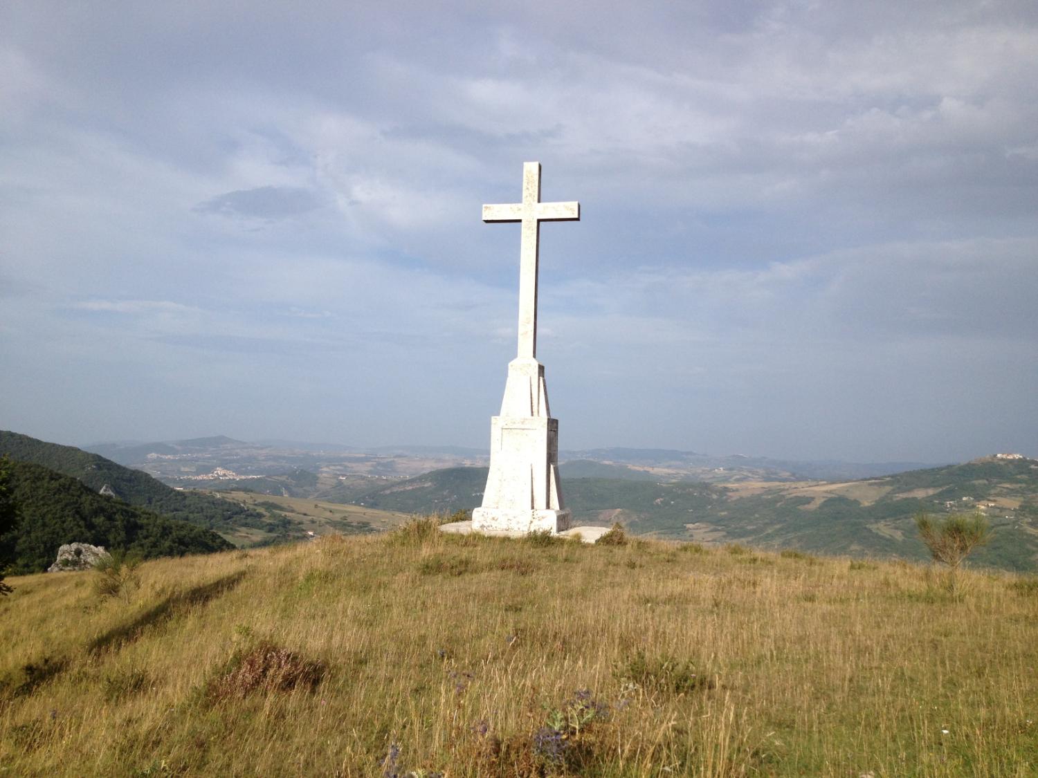 La Croce della Redenzione in località Le Serre (foto Carlo Finocchietti)