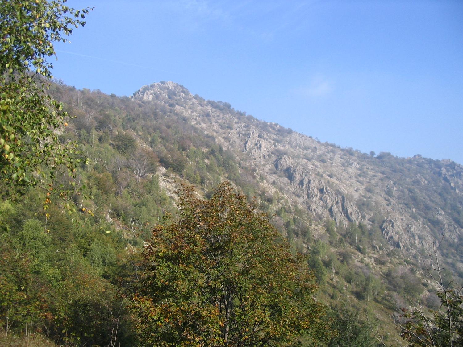 Scorcio sull'Uja di Calcante da Colle Pra Lorenzo (foto Pierguido Vottero)