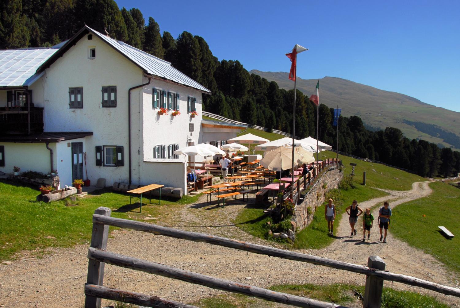 Il rifugio Chiusa al Campaccio (foto Gianni Zotta)