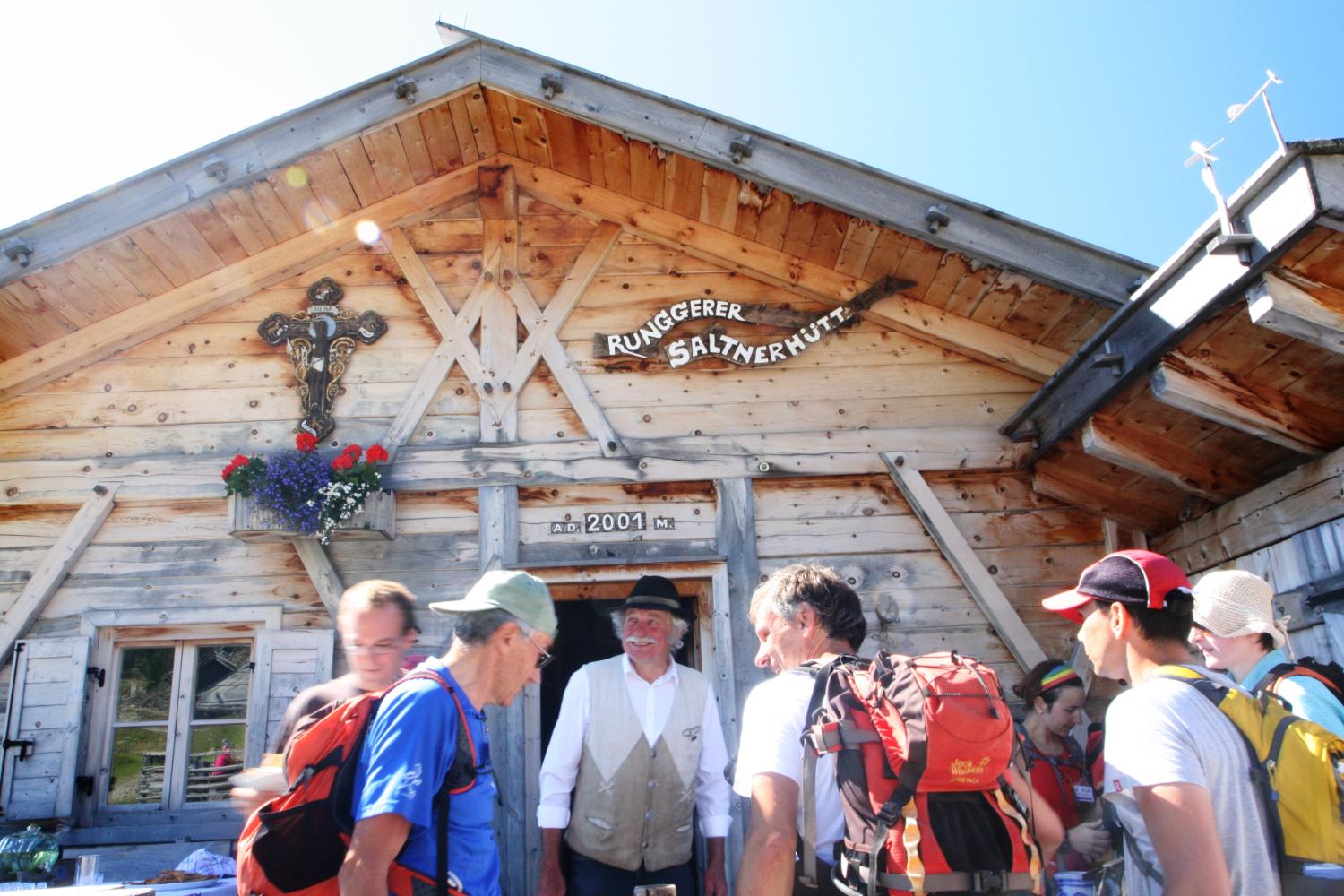 Alla malga di Sepp Fattner (foto Andrea Ghirardini)