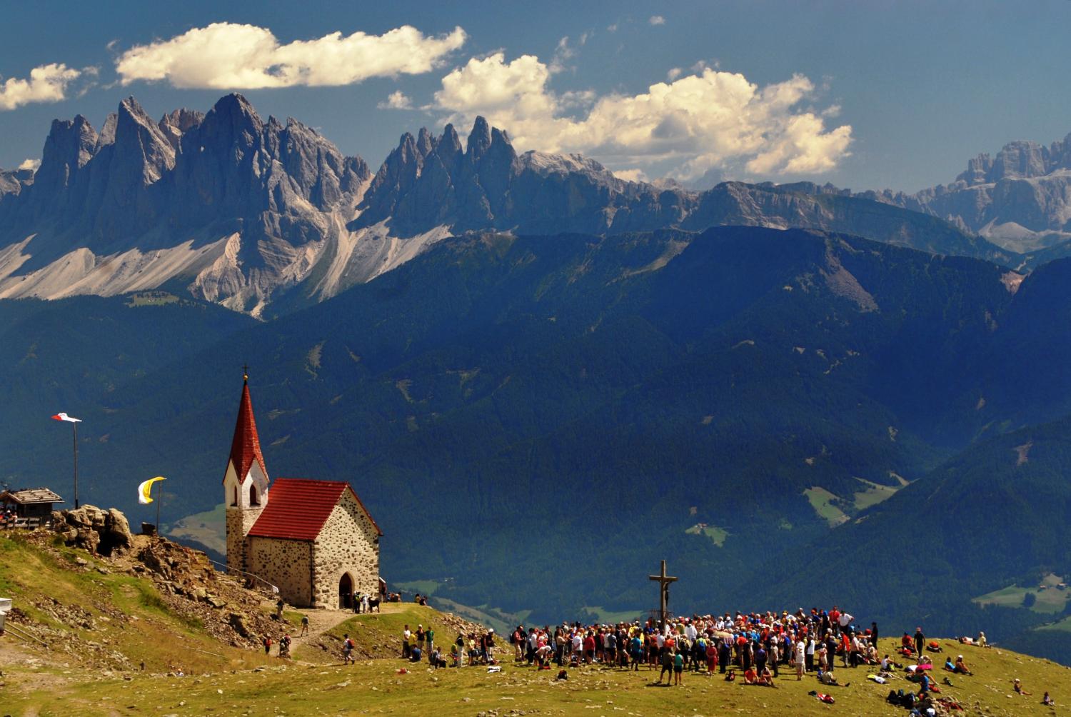 Spettacolare visione panoramica all'arrivo del Sentiero Frassati (foto Gianni Zotta)