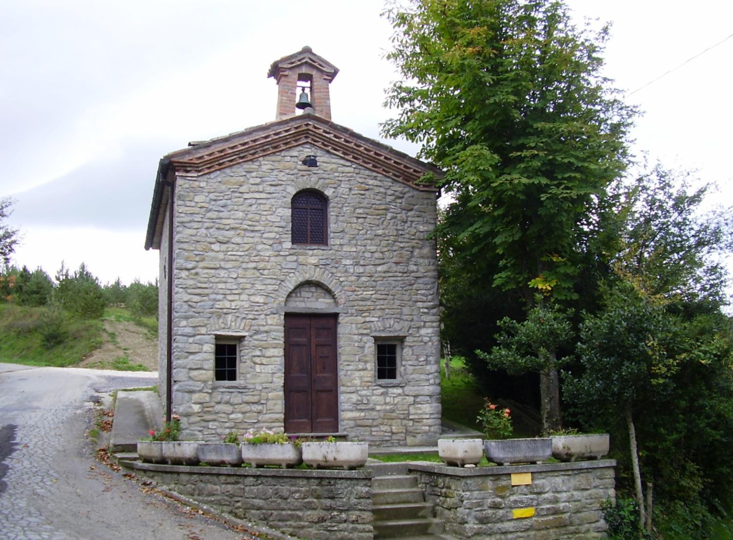 La chiesetta di Croce Daniele (foto Antonella Focarelli)