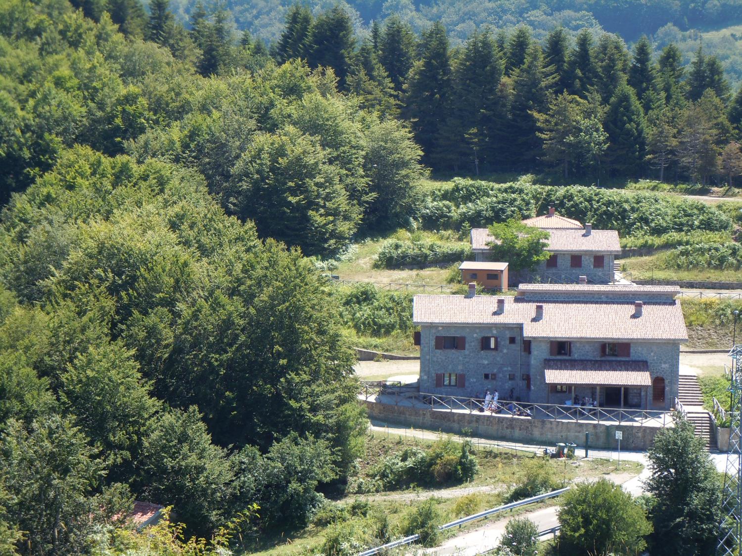 Il rifugio Madonna del Sasso (foto Antonello Sica)