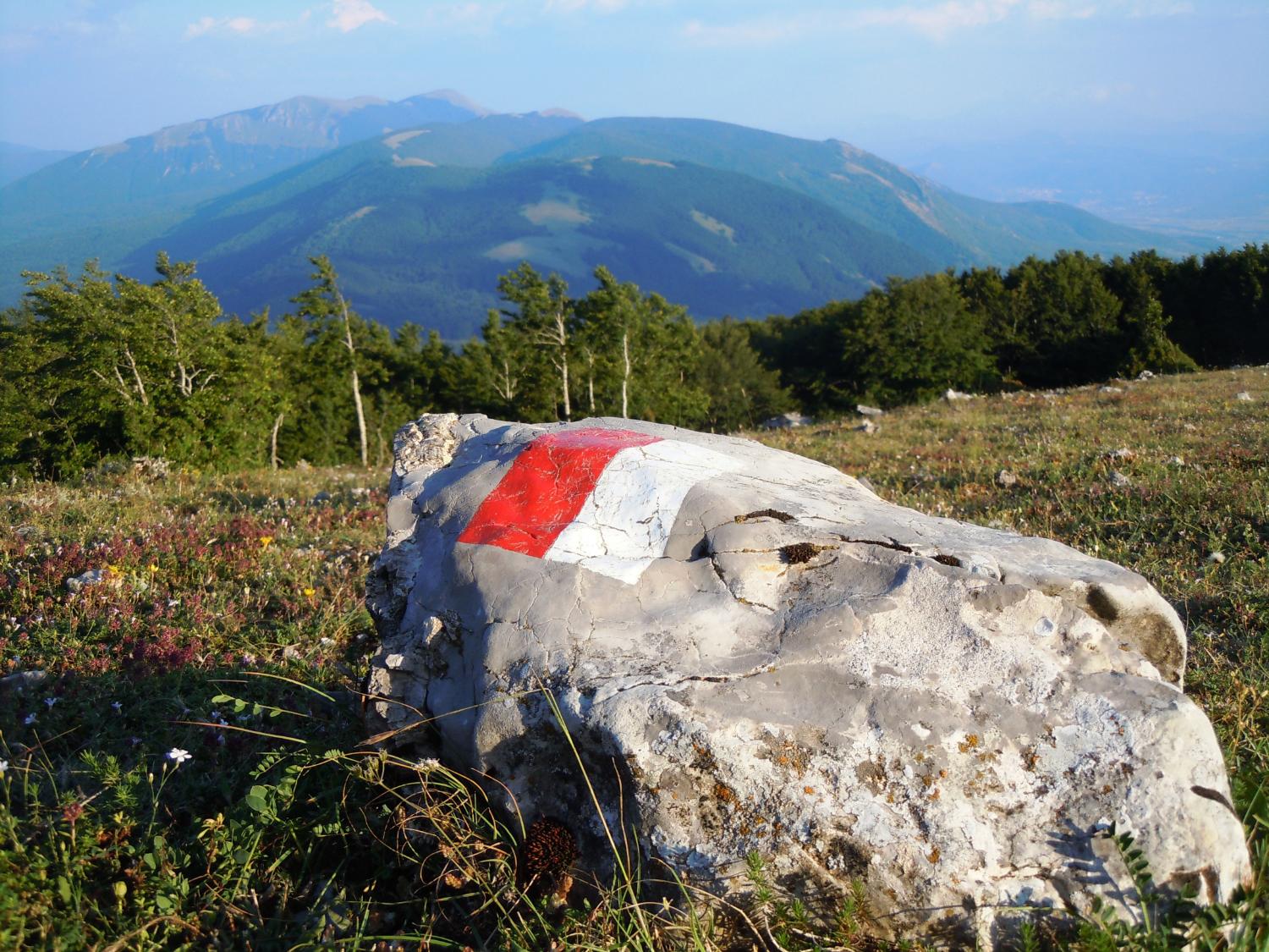 In cima al  monte Arioso (foto Antonello Sica)