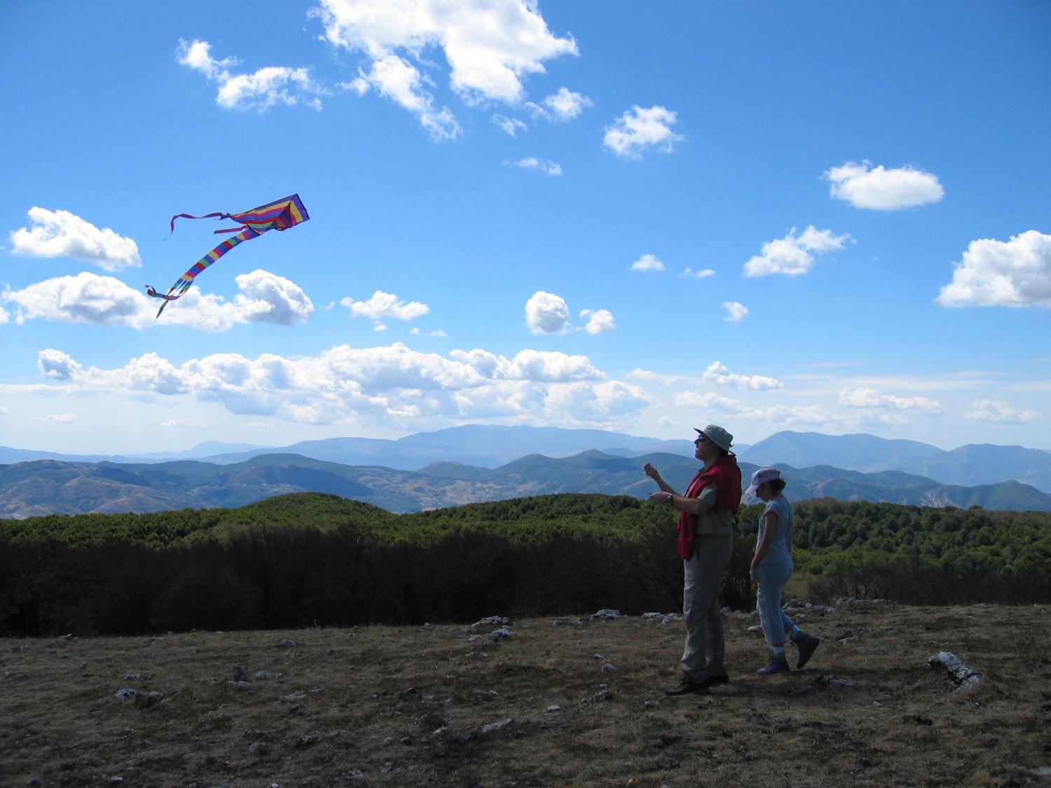 Sulla cima del monte Arioso (foto Antonella Ghirardini)