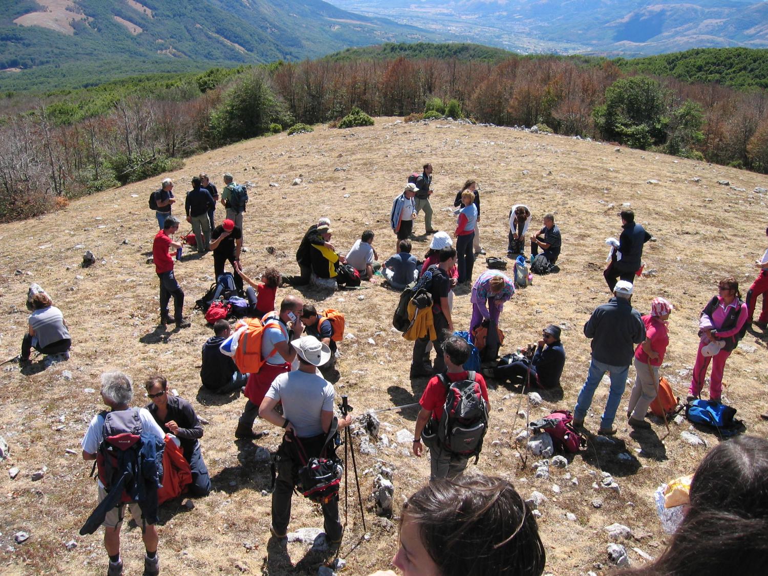 Sulla cima del monte Arioso (foto Bice Dinale)