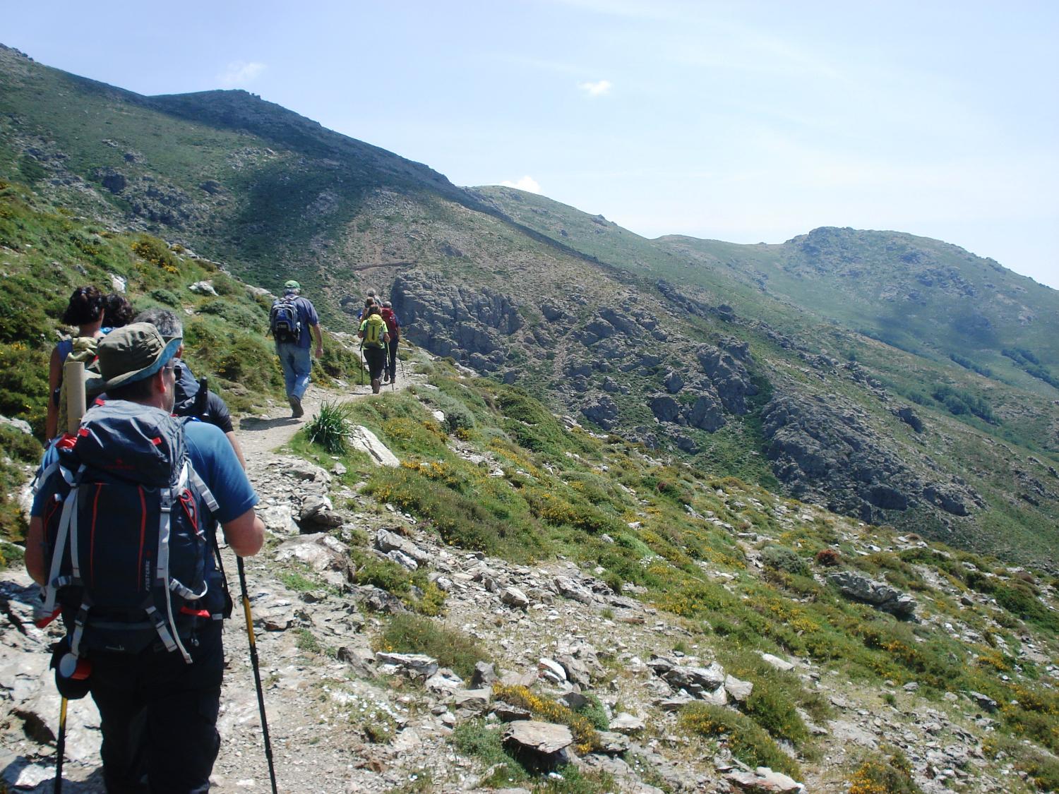 Salendo da Desulo sul sentiero CAI 721 (foto Pierfrancesco Boy)