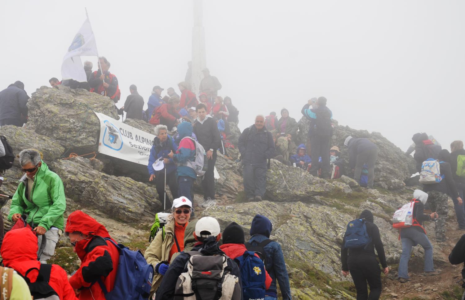 Tipico rapido cambiamento atmosferico in vetta al Gennargentu (foto Giacomo Attardi)