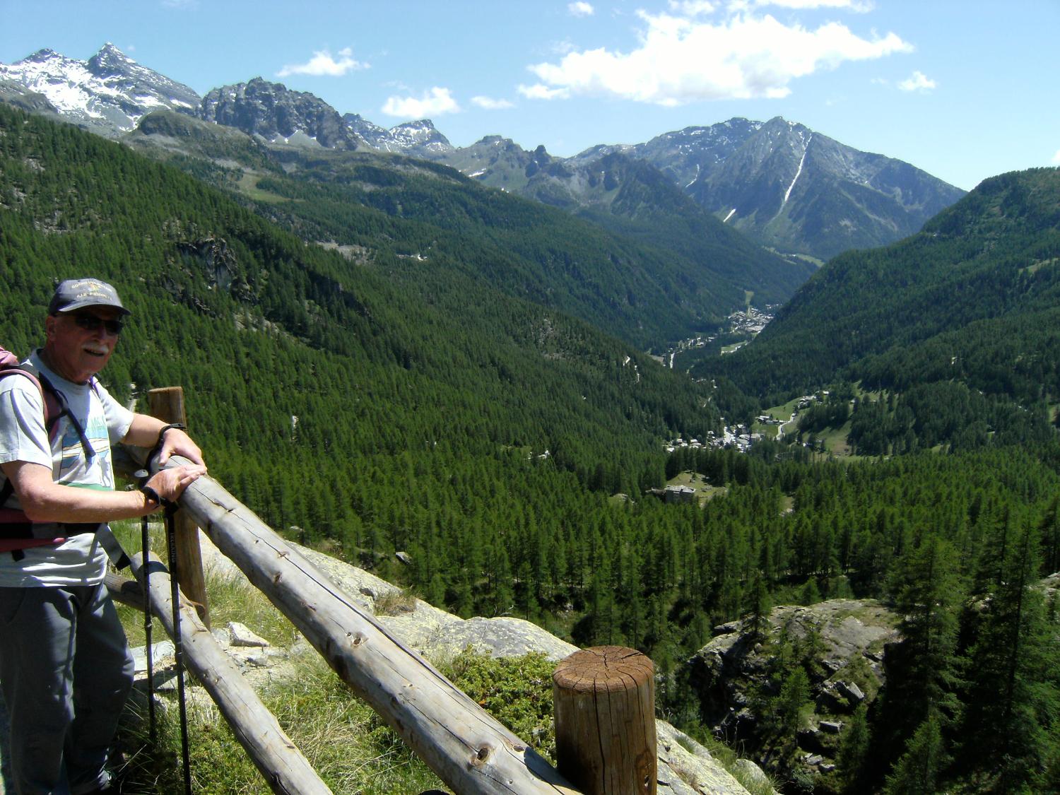 Dal poggio panoramico (foto Franco Grosso)