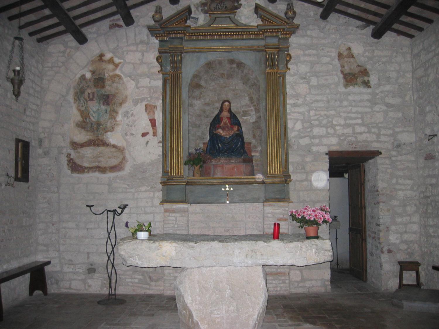 Cappella della Madonna dell'Acqua Nera (foto Antonello Sica)