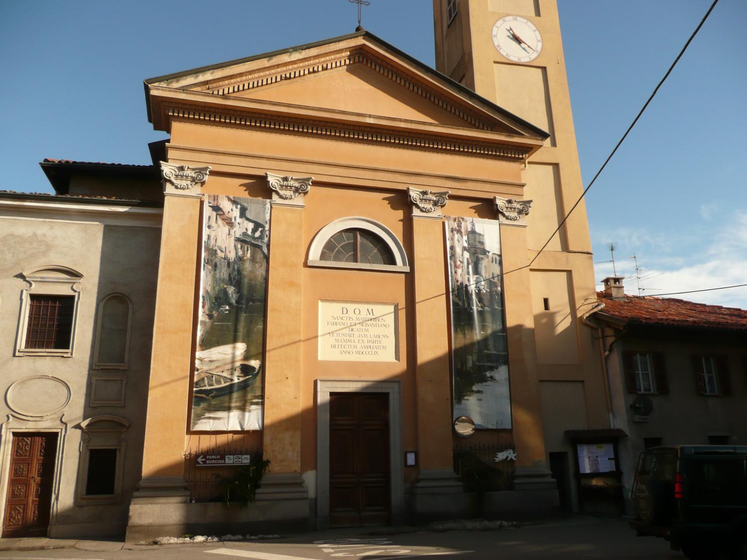 La chiesa della frazione Cangio, dove Pier Giorgio fu ribattezzato (foto Pier Mario Miglietti)