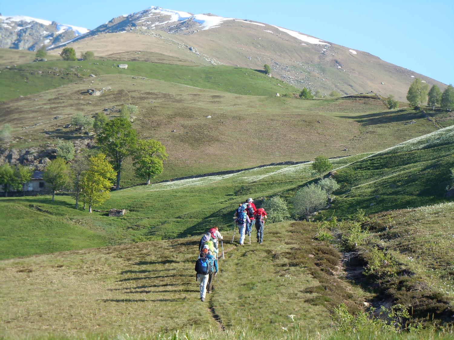 Lungo il sentiero, alla Cascina Maremola (foto Antonello Sica)